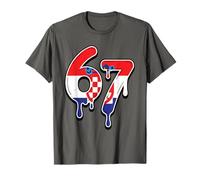 67 Croacia Six Seven Croat Flag Camiseta