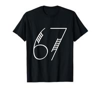 67 Eclipse Solar Sketch Style Minimal Space Diseño Gráfico Camiseta