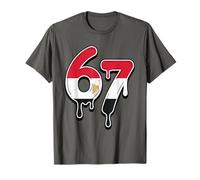 67 Egipto Six Seven Bandera Egipcia Camiseta