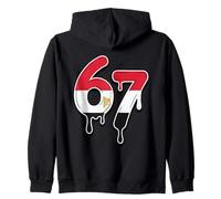 67 Egipto Six Seven Bandera Egipcia Sudadera con Capucha