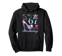 67 Es mi cumpleaños 67 años Es mi Fiesta de cumpleaños número 67 Sudadera con Capucha