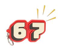 67 Fidget Toys, Six Seven Fidget Clicker, Divertido Llavero Meme 6 7, 67 Formas sensoriales calmantes Ligeros, Fidgets de Mano portátiles con Sonido de clics, para Adultos y niños