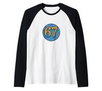 67 Gracioso Gen Alpha Meme Zoomer Memes 6 7 Camiseta Manga Raglan