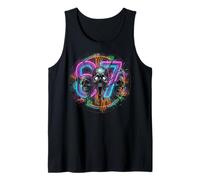 67 Halloween SCP Horror Face Scary Costume Shirt Horror 6 7 Camiseta sin Mangas