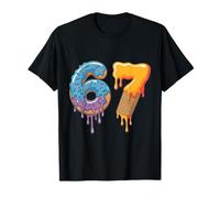 67 Ice Cream Drip Meme | Funny Six Seven Gen Alpha Slang Camiseta