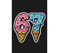 67 Ice Cream Drip Meme Notebook - 120 Pages, 6x9 Funny Gen Alpha Slang Journal, Meme Gift for Teens, Kids, Friends & Coworkers