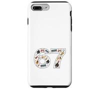 67 Instrumentos Musicales Six Seven Profesor de Música Carcasa para iPhone 7 Plus/8 Plus