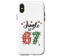 67 Jingle Some of The Way Funny 6-7 Christmas 6 7 Holiday 67 Carcasa para iPhone X/XS