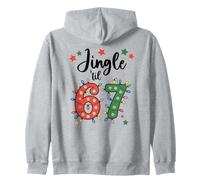 67 Jingle Some of The Way Funny 6-7 Christmas 6 7 Holiday 67 Sudadera con Capucha