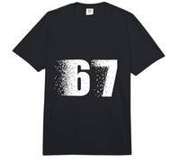 67 Joke Meme Six Seven Gen Alpha Slang (Espalda y Bolsillo) Comfort Colors Adult Heavyweight T-Shirt