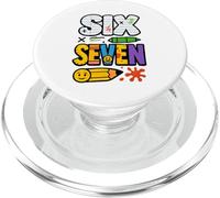 67 Maestros 6 7 Meme Hombres Mujeres Seis Siete Estudiantes Niños Niñas PopSockets PopGrip para MagSafe