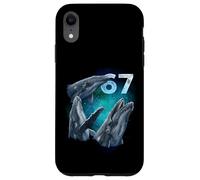 67 Meme Ballena Aullando a la Luna Seis Siete Carcasa para iPhone XR