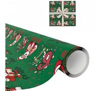 67 Meme Christmas Gifts Wrap, 67 Christmas Wrapping Paper, 19in Neon Green Wraps Papers Roll, Wide Tear-Resistant Holiday Wrapping Paper For Birthdays & Xmas Gifts (F, 5)