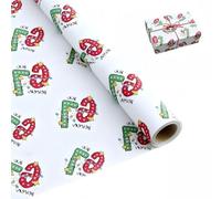 67 Meme Christmas Gifts Wrap, 67 Christmas Wrapping Paper, 19in Neon Green Wraps Papers Roll, Wide Tear-Resistant Holiday Wrapping Paper For Birthdays & Xmas Gifts (G, 2)