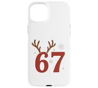 67 Meme Christmas Rindeer Holiday - Six Seven Gen Alpha Z Carcasa para iPhone 15 Plus