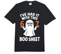 67 Meme Disfraz de Halloween 6 7 Divertido Boo Sheet Six Seven 6-7 Comfort Colors Adult Heavyweight T-Shirt