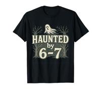 67 Meme Fantasma embrujada de Halloween - Six Seven Gen Alpha Z Camiseta