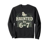 67 Meme Fantasma embrujada de Halloween - Six Seven Gen Alpha Z Sudadera