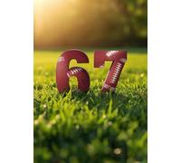 67 Meme Football Theme: Notebook For Kids, Teens or Adults. Perfect Gift For Birthday, Christmas or Any Occasion | College Ruled Pages