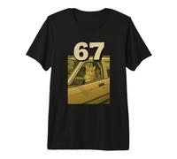 67 Meme Gato En Coche Viral Internet Brainrot Meme Tendencia 6 7 Camiseta Premium