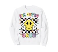 67 Meme Gen Alpha Slang 6 7 Six Seven Bruh Funny Girls Kids Sudadera