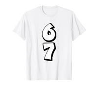 67 Meme Graffiti Negro Blanco Letras Camiseta