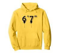67 Meme Ice Cream Drip Six Seven Gen Alpha Slang Vibes Sudadera con Capucha