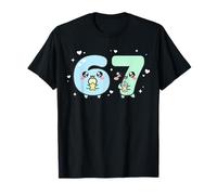 67 Meme Kawaii 67 Meme Fun Six Seven 6 7 Meme Camiseta