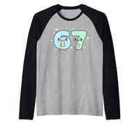 67 Meme Kawaii 67 Meme Fun Six Seven 6 7 Meme Camiseta Manga Raglan