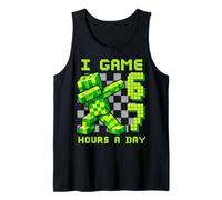 67 Meme Kids Gamer Pixel Art Six Seven Gaming Camiseta sin Mangas