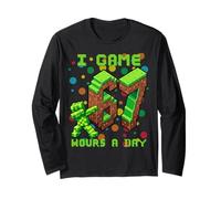 67 Meme Kids Gamer Pixel Art Six Seven Gaming Manga Larga