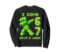 67 Meme Kids Gamer Pixel Art Six Seven Gaming Sudadera