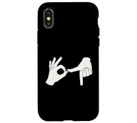 67 Meme Manos 6 7 Seis Siete 6-7 Gen Alpha Slang Adolescente Niño Carcasa para iPhone X/XS