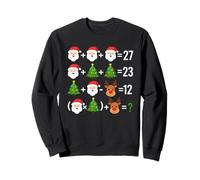 67 Meme Navidad Papá Noel Árbol de Navidad Reno Matemáticas Maestro Pjs Sudadera
