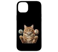 67 Meme - Six Seven Cats - Funny Cat Carcasa para iPhone 14 Plus