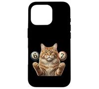 67 Meme - Six Seven Cats - Funny Cat Carcasa para iPhone 16 Pro