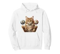 67 Meme - Six Seven Cats - Funny Cat Sudadera con Capucha