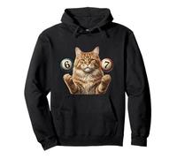67 Meme - Six Seven Cats Funny Cat Sudadera con Capucha