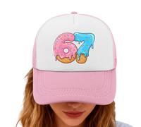 67 Meme Six Seven Gorra de béisbol divertida 6 7 Meme Ice Cream Drips gorra Cool Six Seven Number Cap para adolescentes, niños, niñas, niños, hombres y mujeres, rosa