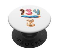 67 Meme Six Seven Slang 134/2 Divertido Donut Maestro de Matemáticas Gen Z PopSockets PopGrip Adhesivo