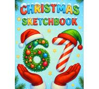 67 Meme Sketchbook - Six Seven Christmas Artist Book for Kids, 120 blank pages