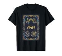 67 Meme Square Root 4489 Carta del Tarot Seis Siete Maestro de Matemáticas Camiseta