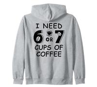 67 Meme Teacher 6 7 Coffee Cups Need Six Seven Coffee Mom 67 Sudadera con Capucha