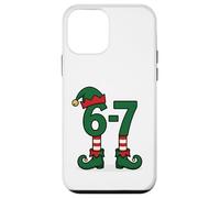 67 Memes Christmas Elf Holiday: Six Seven Gen Alpha Z Carcasa para iPhone 12 Mini