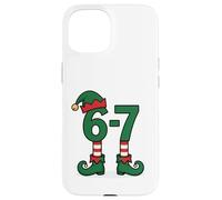 67 Memes Christmas Elf Holiday: Six Seven Gen Alpha Z Carcasa para iPhone 15