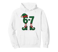 67 Memes Christmas Elf Holiday: Six Seven Gen Alpha Z Sudadera con Capucha