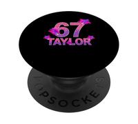67 Number Six Seven 6 7 Camisa Divertida para los Amantes de la música Pop PopSockets PopGrip Adhesivo
