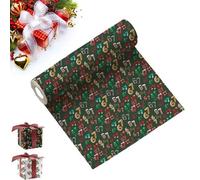 67 papeles de regalo de Navidad, papel de regalo de meme para festividades, Papá Noel secreto y regalo de broma, 67 divertidos envoltorios de regalo, rollo de papel de regalo