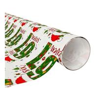 67 papeles de regalo de Navidad, papel de regalo de meme para Navidad 2026, divertidos rollos de Navidad de cumpleaños pequeños de Papá Noel, divertido papel de regalo navideño, envuelve tus regalos