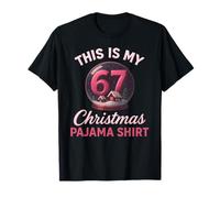 67 Pijama Navidad Meme Funny Six Seven Pink This Is My Fun Camiseta